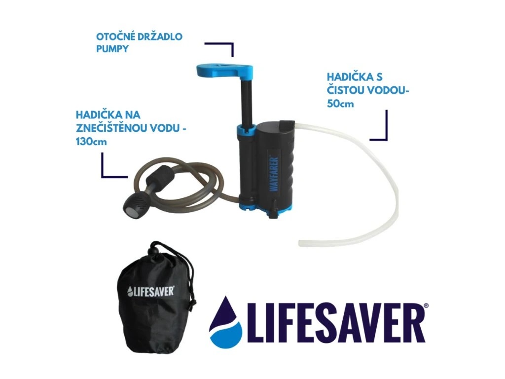 Filter na vodu Lifesaver Wayfarer popis